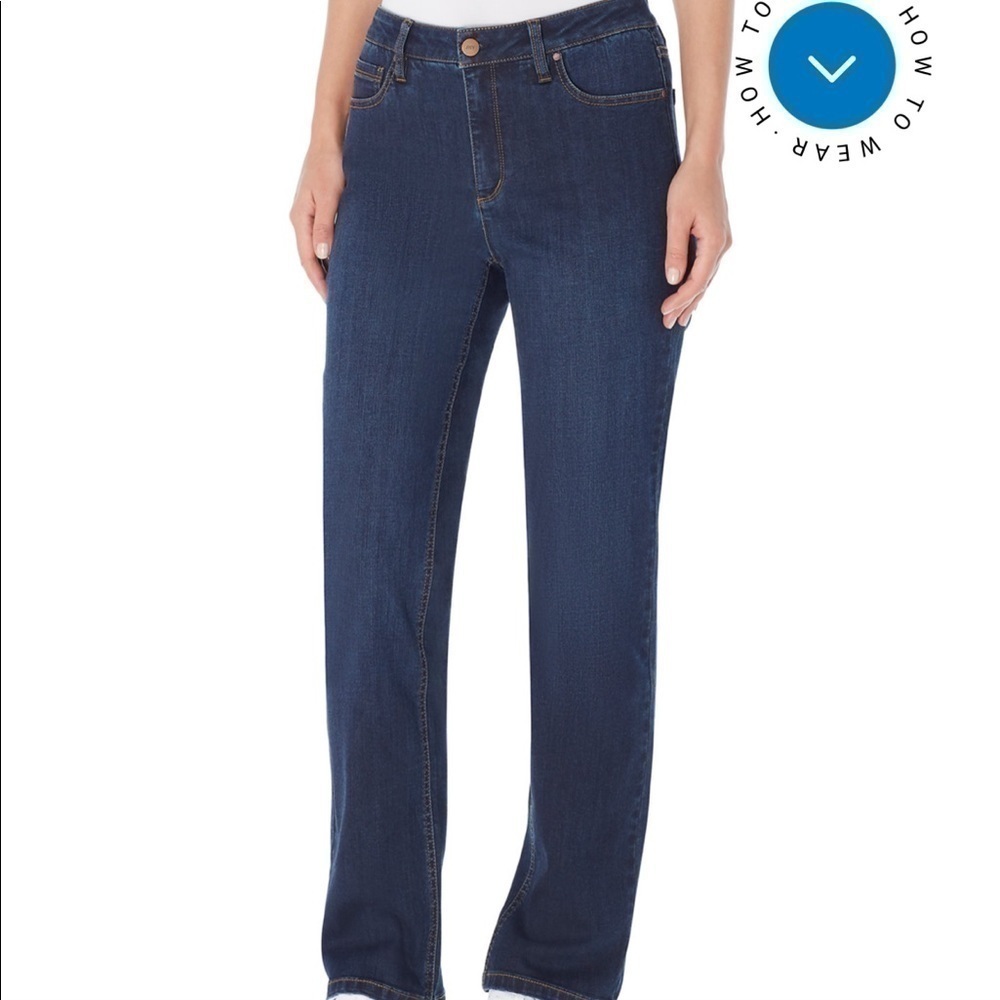 Jones New York Lexington Straight Jeans Size 12P​​​​